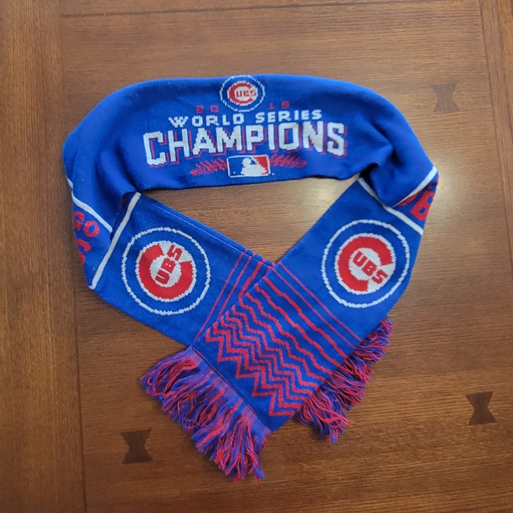 Cubs MLB World Series Champion 2015 Scarf